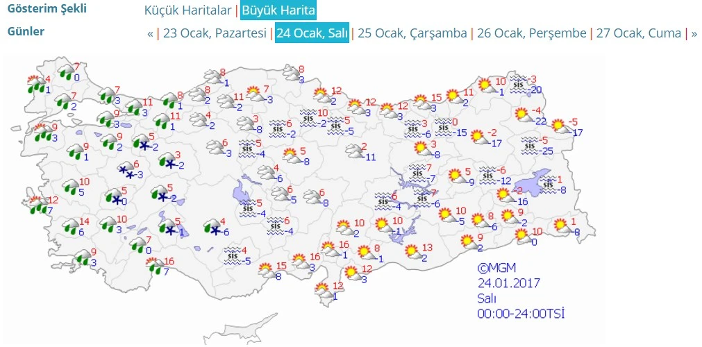 Kar İstanbul'a geri dönüyor